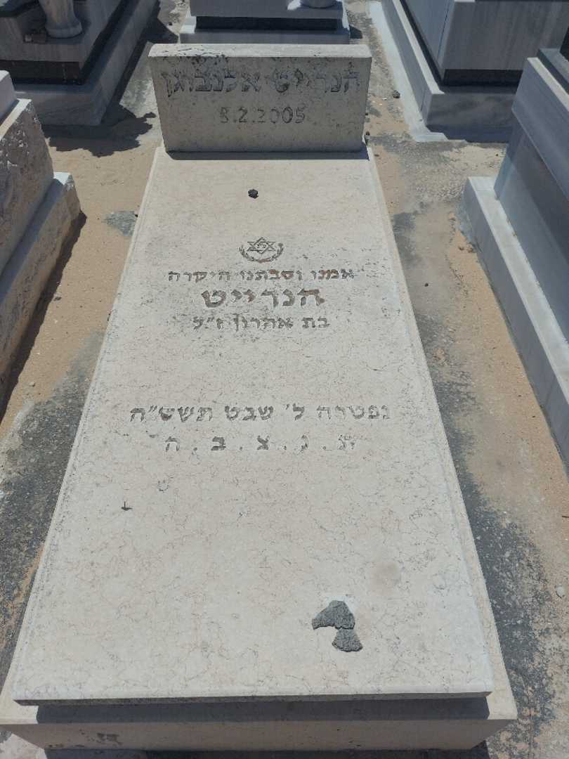 קברו של הנרייט אלנבוגן