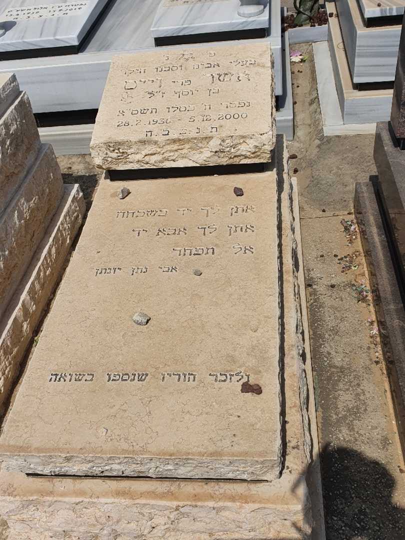 קברו של אשר וייס