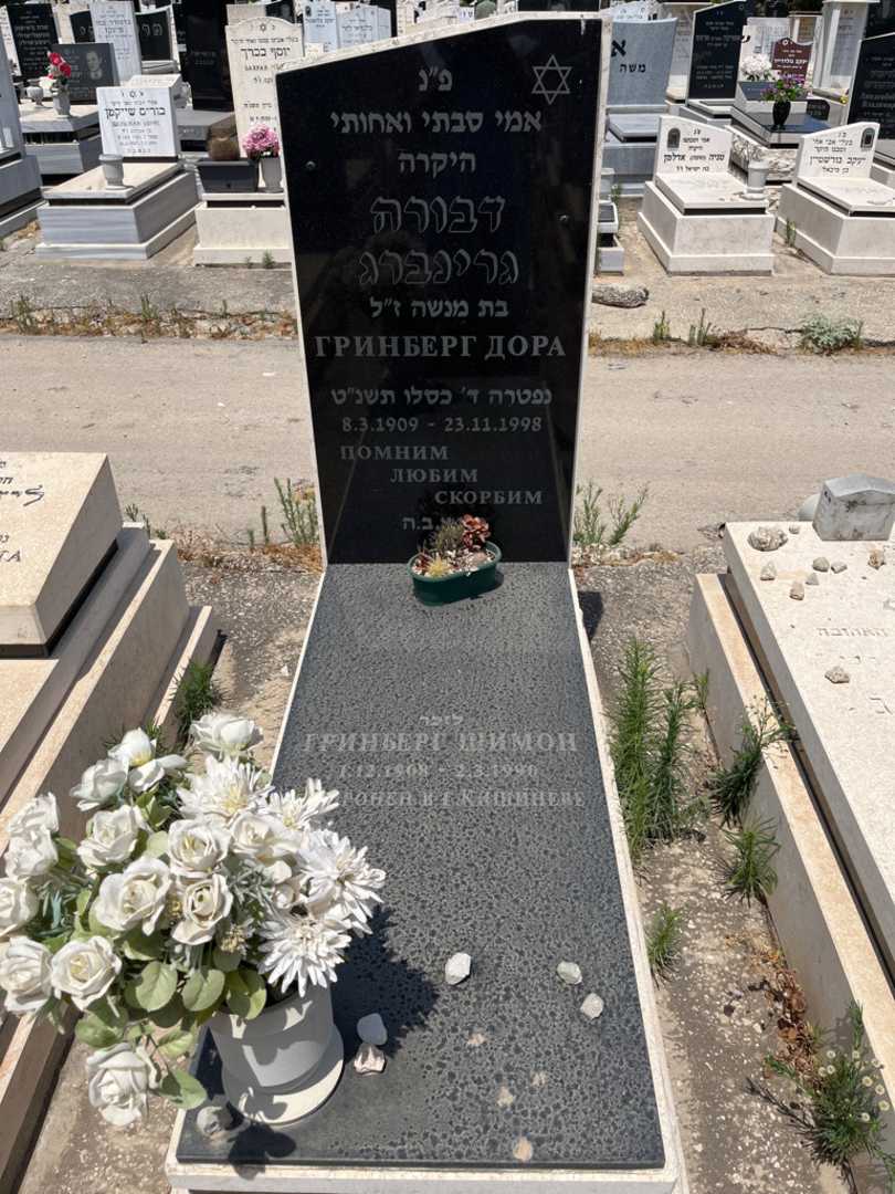 קברו של שמעון גרינברג