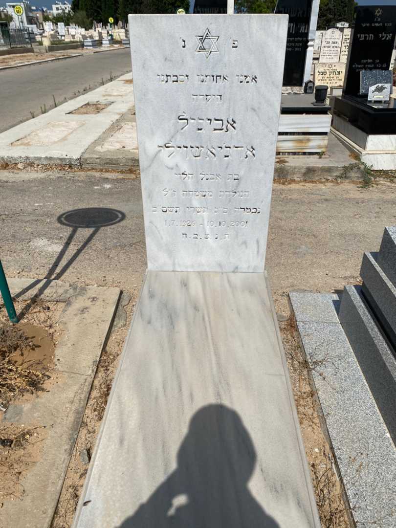 קברו של אבידה אדגאשבילי