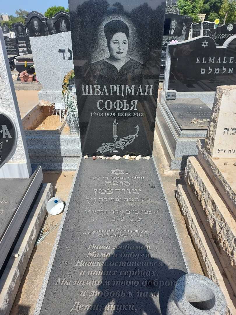 קברו של סופה שוורצמן. תמונה 1