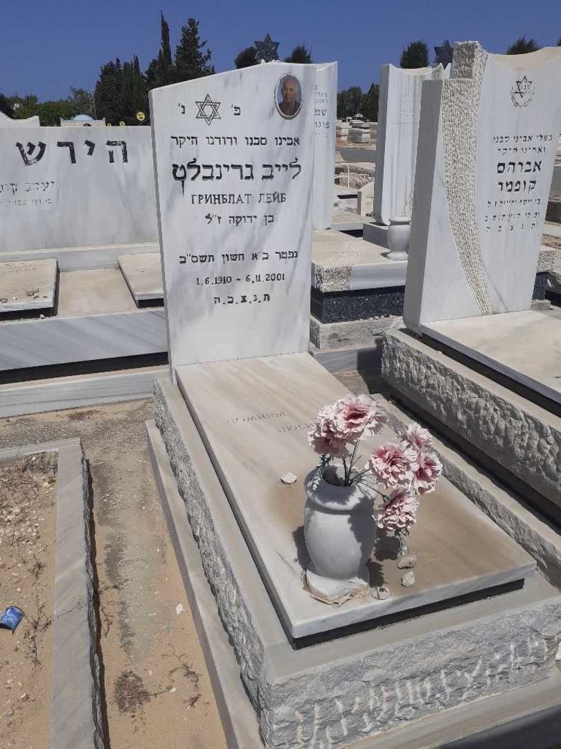 קברו של לייב גרינבלט