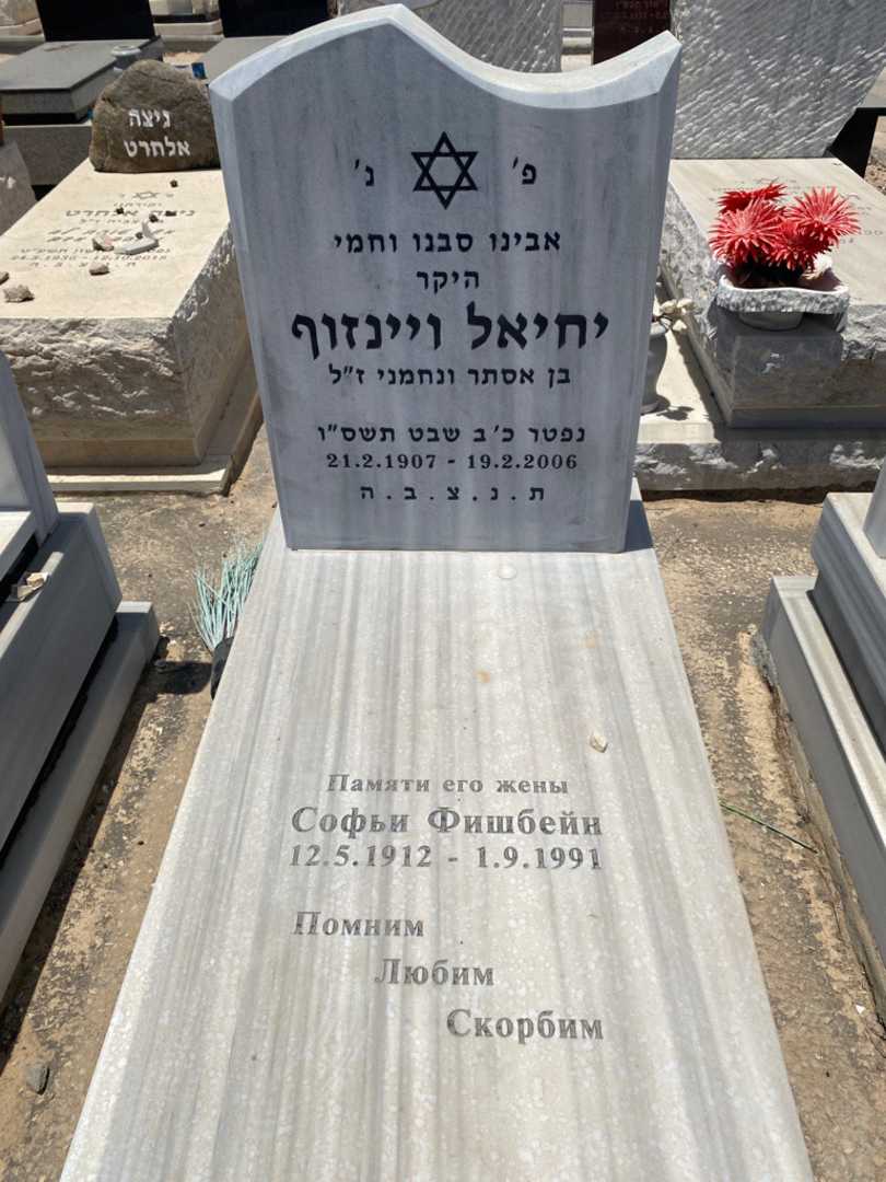 קברו של יחיאל ויינזוף
