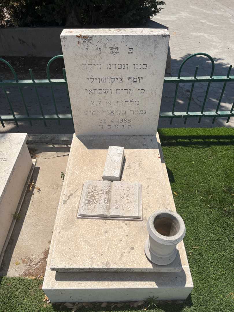 קברו של יוסף ציקושוילי