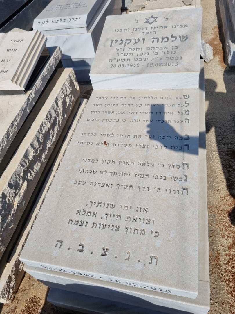 קברו של סלומון ועקנין
