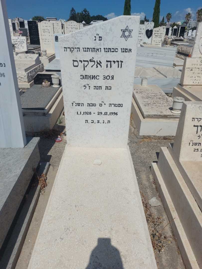 קברו של זיוה אלקיס