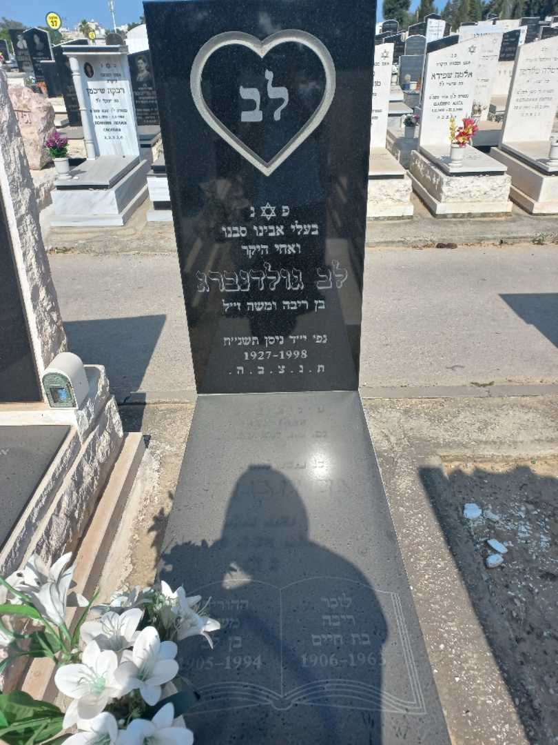 קברו של לב גולדנברג