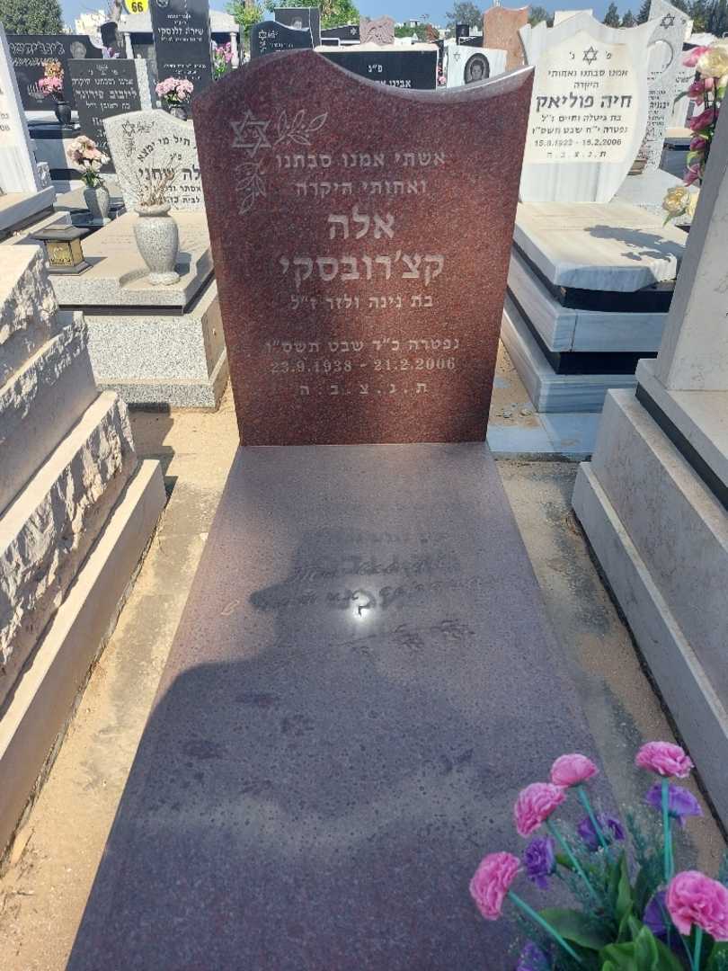 קברו של אלה קצ'רובסקי