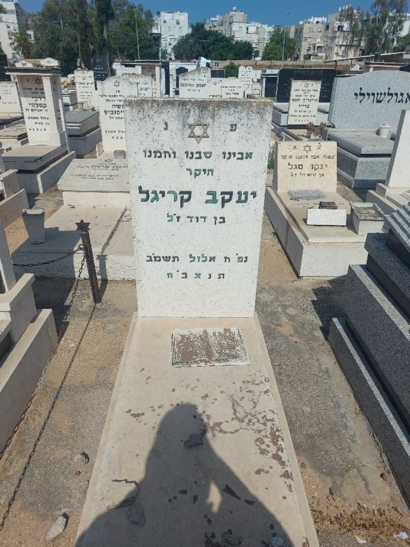 קברו של יעקב קריגל