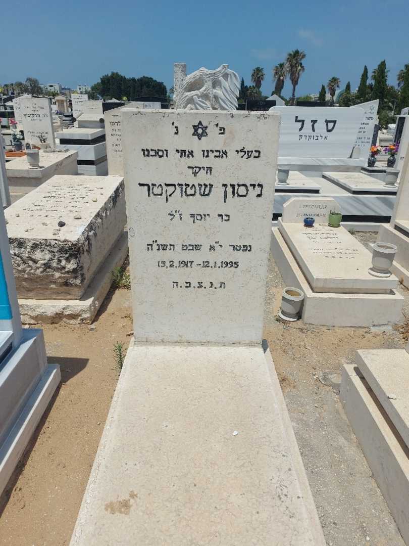 קברו של ניסון שטוקטר