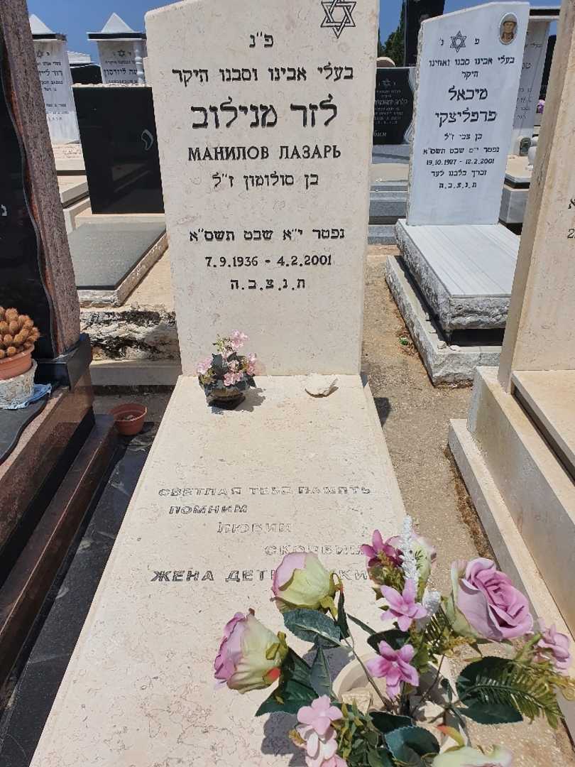 קברו של לזר מנילוב