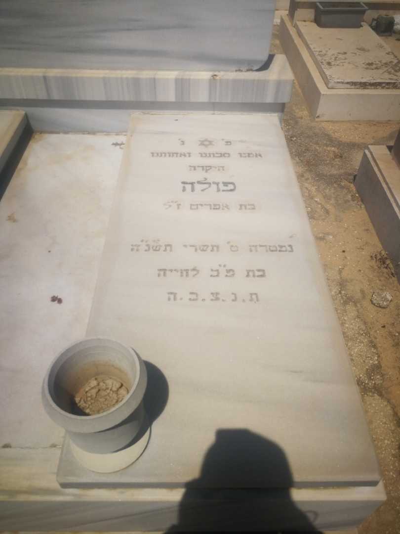 קברו של פולה מונוסביץ. תמונה 2