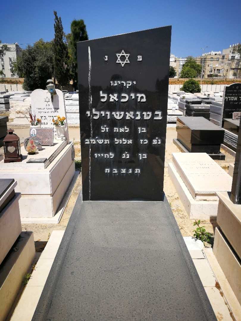 קברו של מיכאל בטוניאשוילי