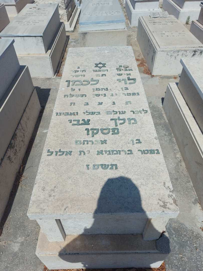 קברו של לוי לרמן