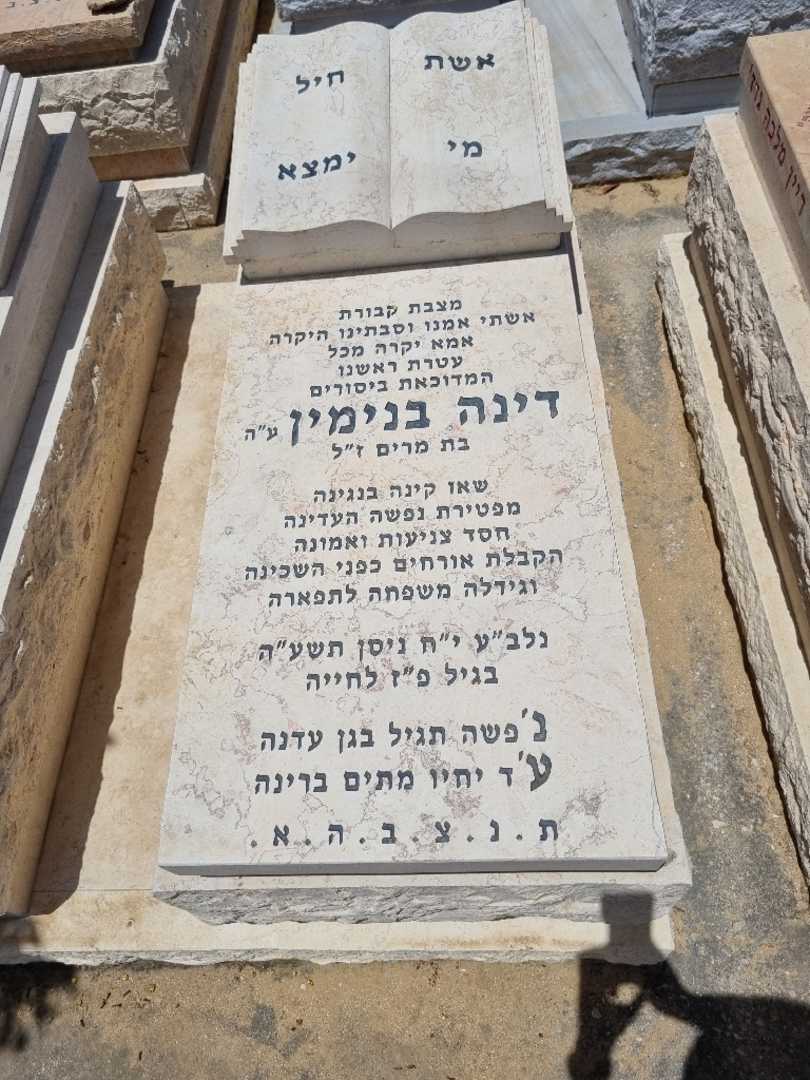 קברו של דיאנה בנימין