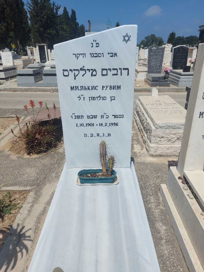קברו של רובים מילקיס