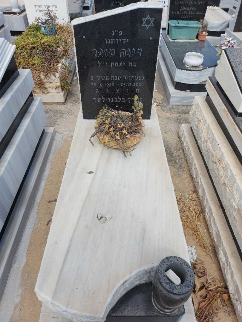 קברו של דינה טופר