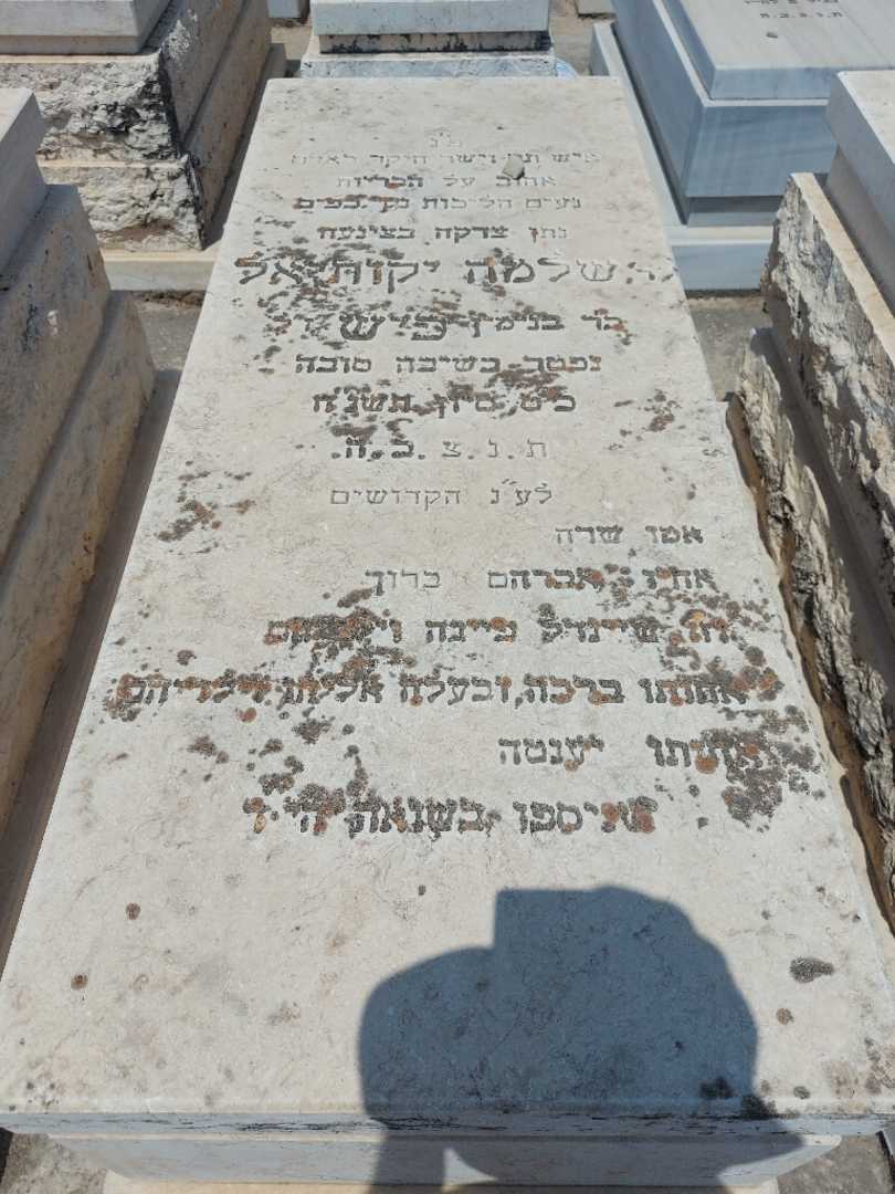 קברו של שלמה פיש