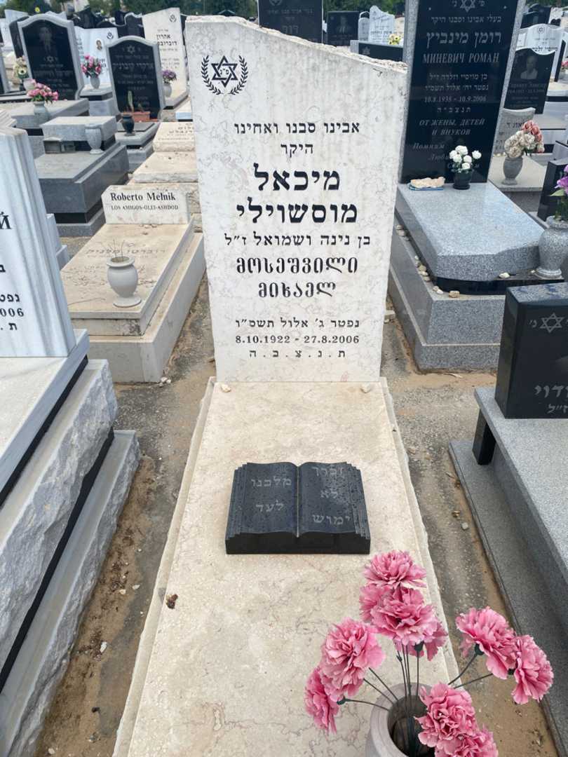 קברו של מיכאל מוסשוילי