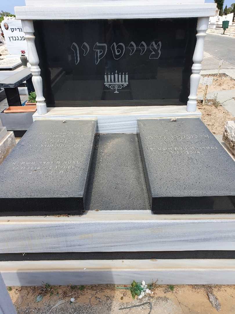 קברו של ברל צייטקין. תמונה 1