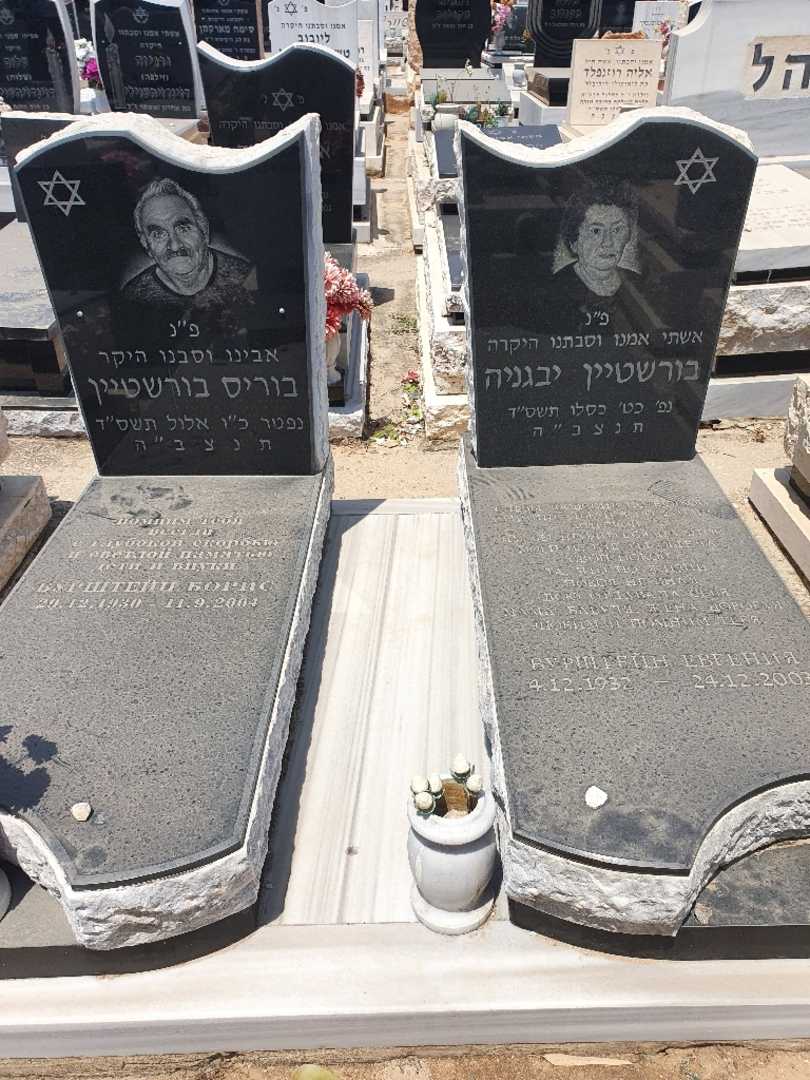 קברו של יבגניה בורשטיין. תמונה 1
