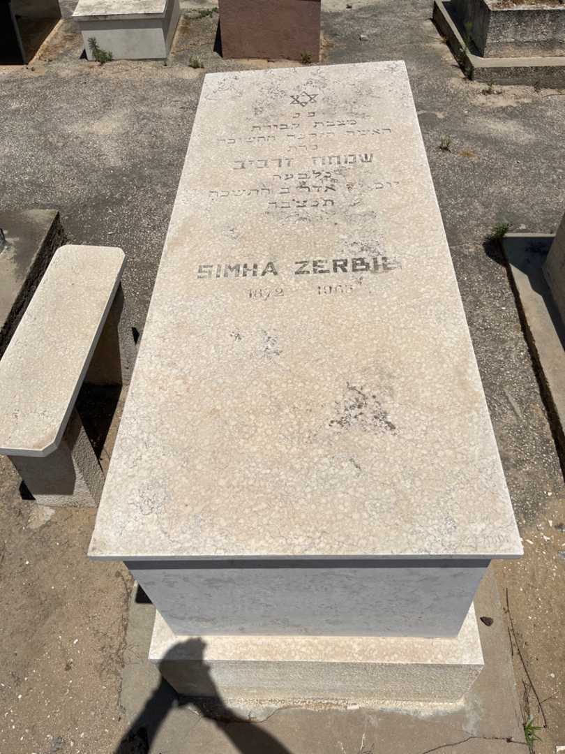 קברו של שמחה זרביב