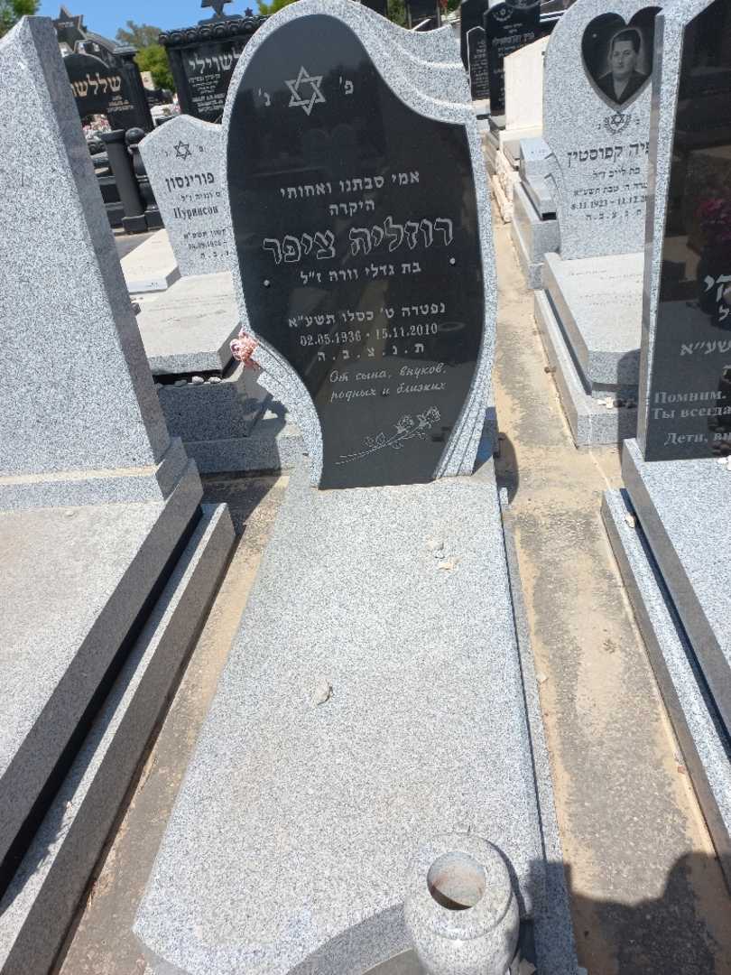 קברו של רוזליה ציפר
