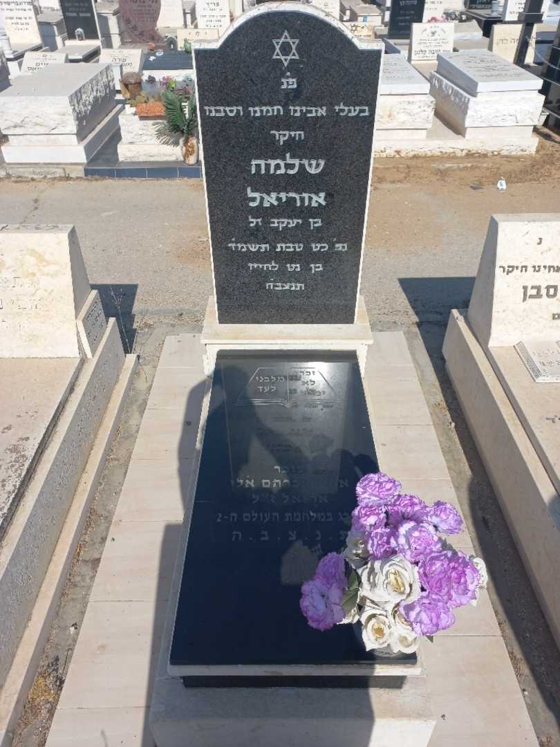 קברו של שלמה אוריאל