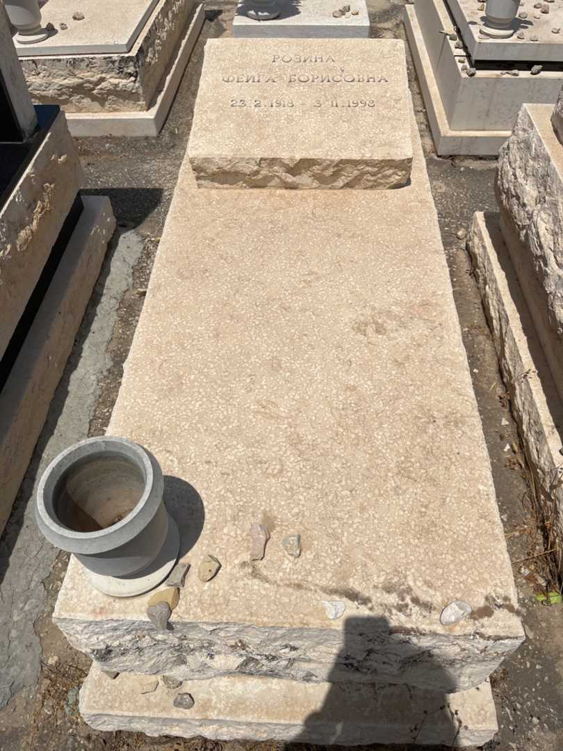 קברו של רייגה רוזין