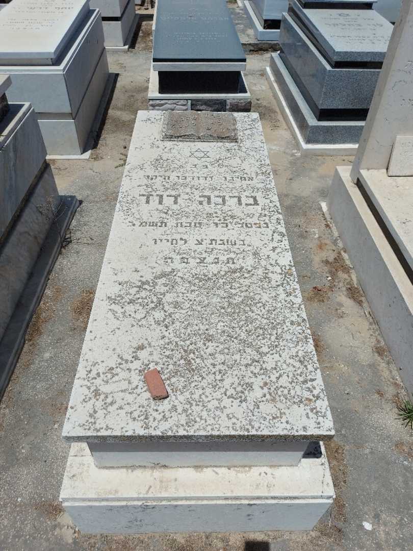 קברו של ברכה דוד