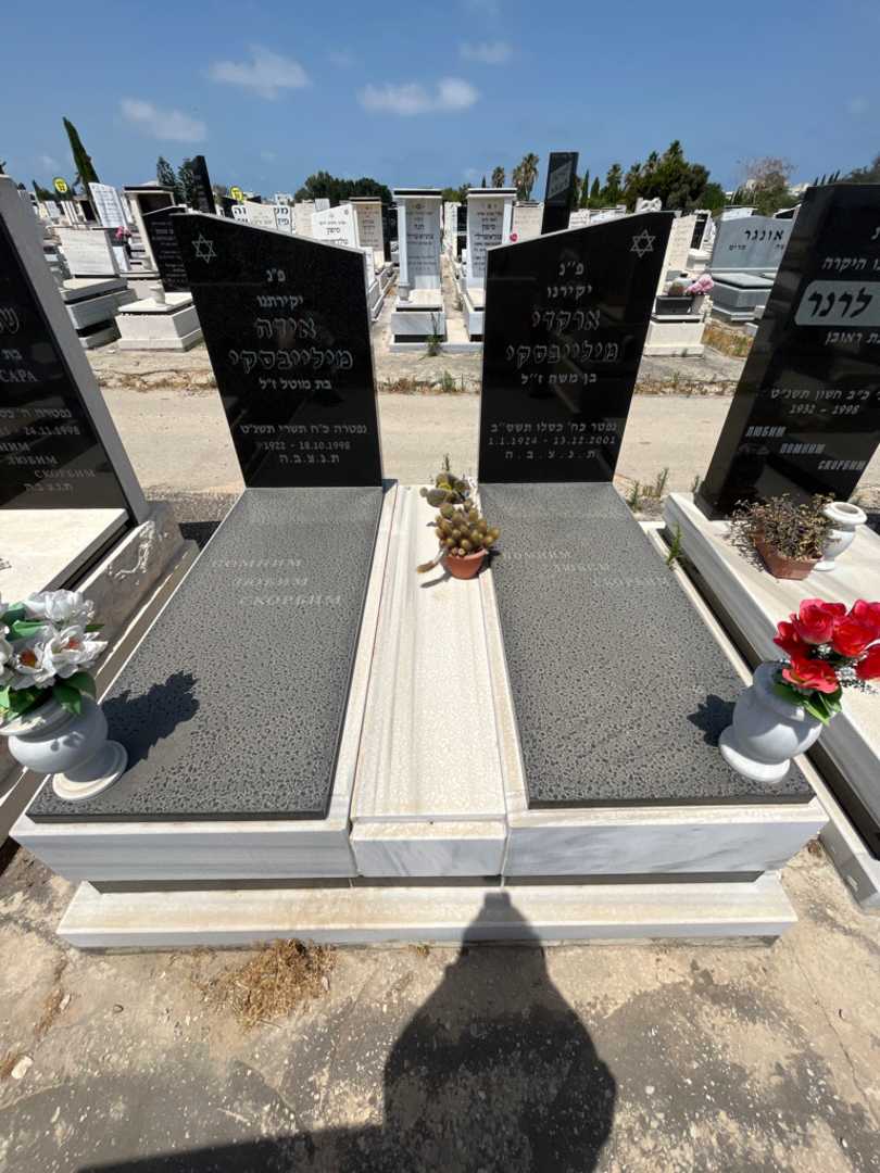 קברו של ארקדי מילייבסקי. תמונה 2