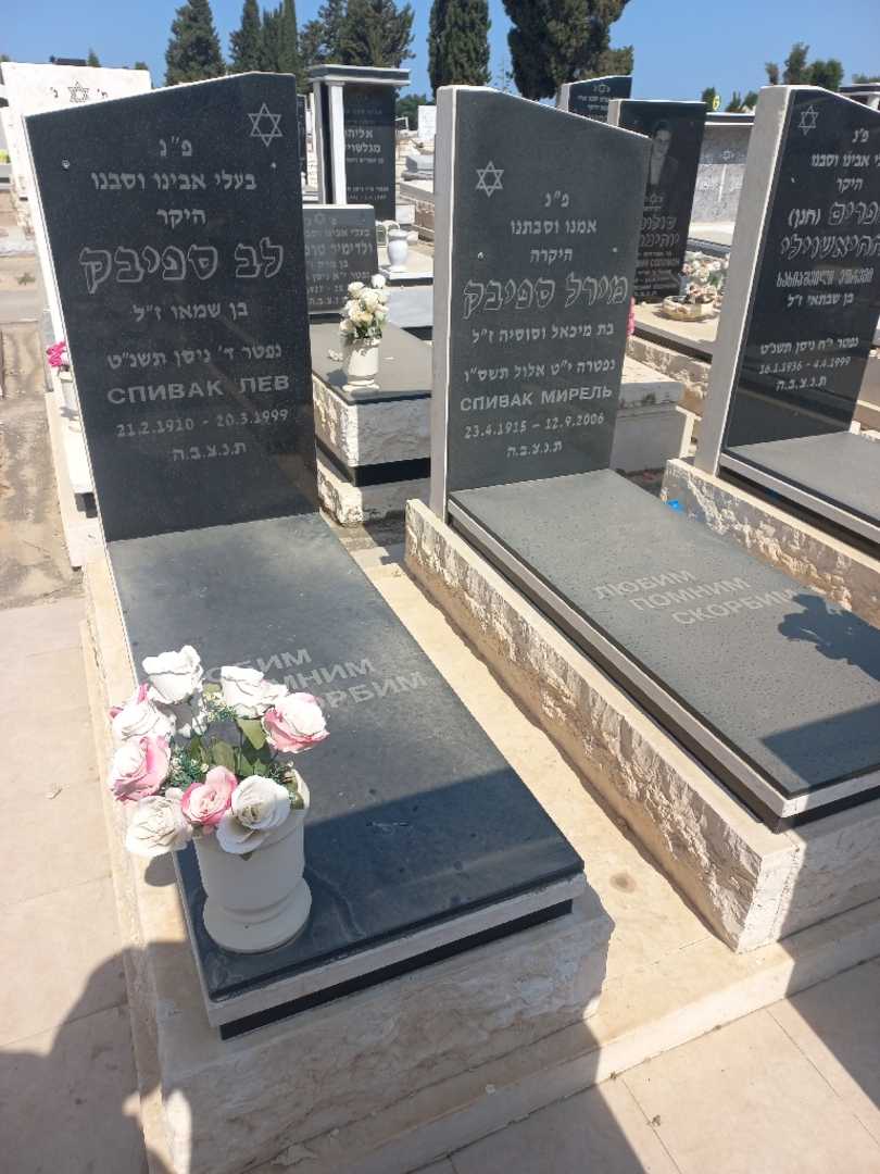 קברו של לב ספינק. תמונה 1