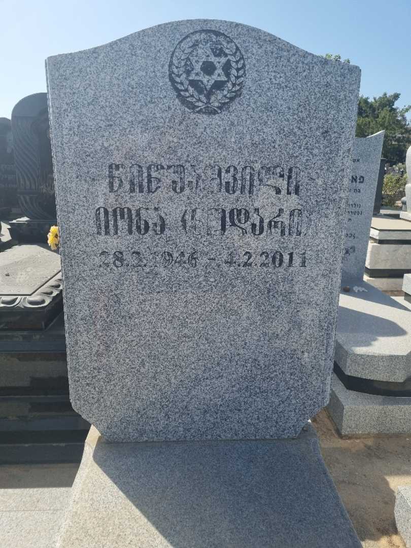 קברו של נוצר ציצואשוילי. תמונה 4