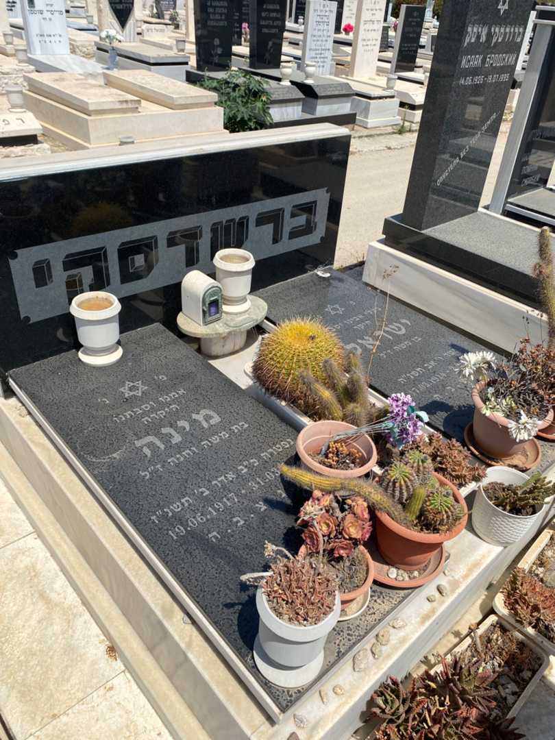 קברו של מינה ברשדסקי. תמונה 1