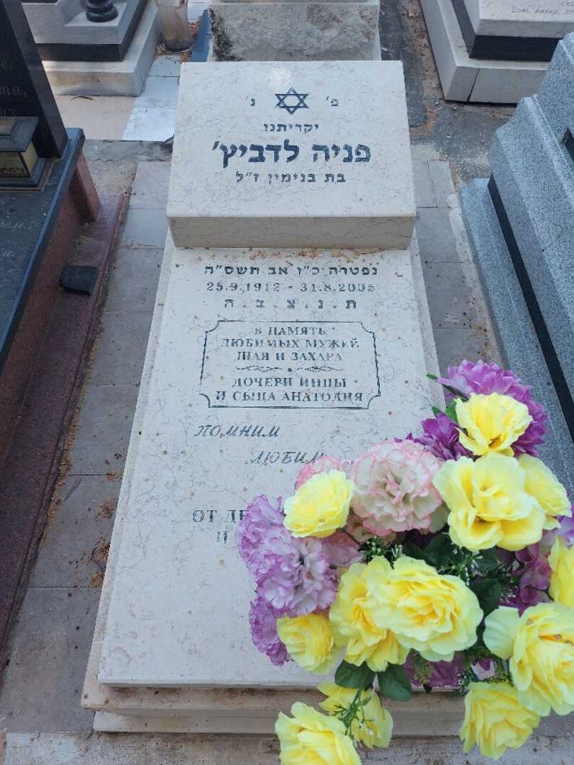 קברו של פניה לדביץ