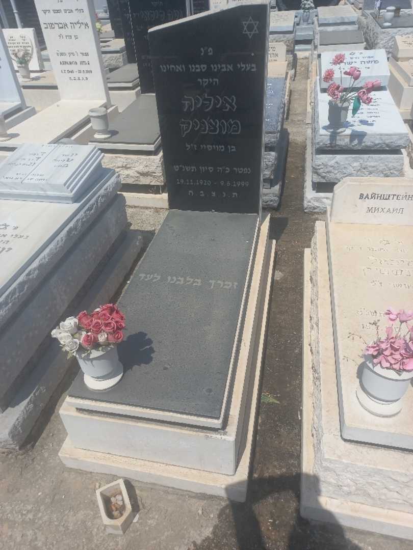 קברו של איליה מוצ'ניק