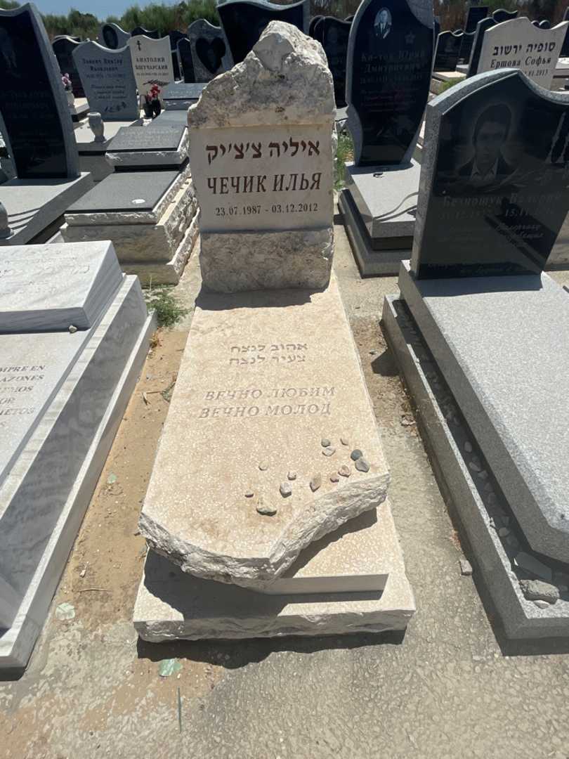 קברו של איליה צ'ציק