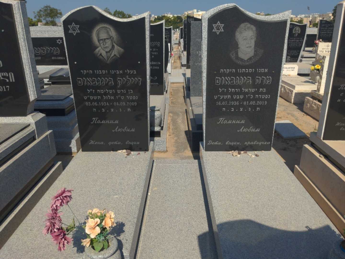 קברו של זייליק ביננבאום. תמונה 1