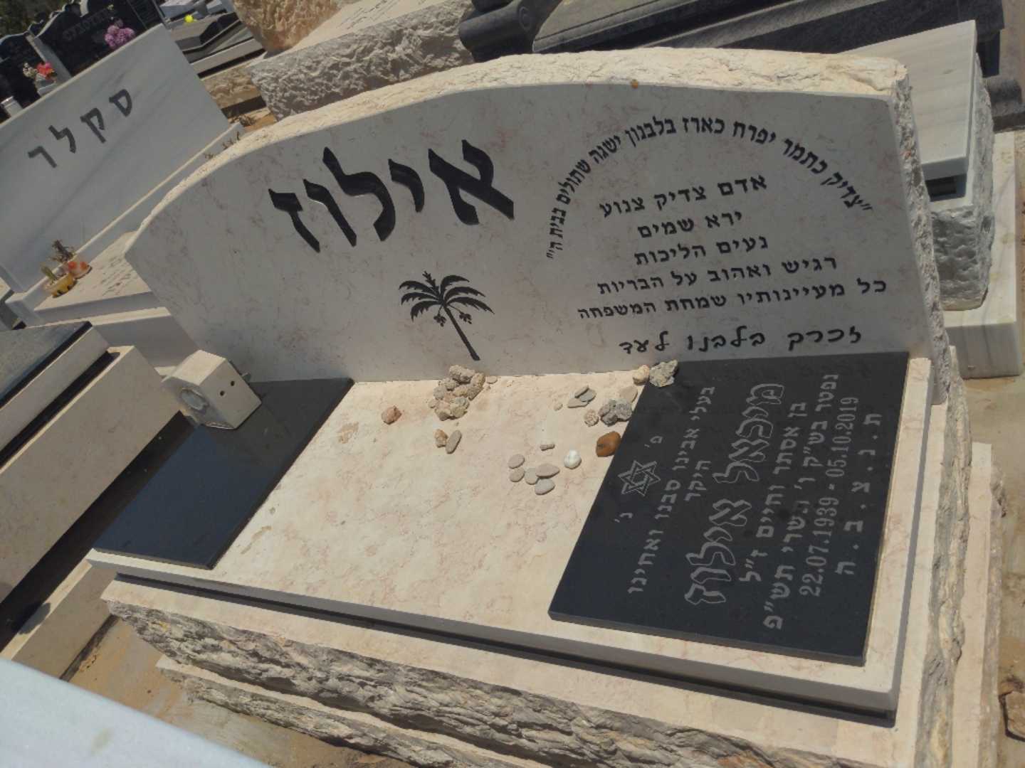 קברו של מיכאל אילוז. תמונה 1