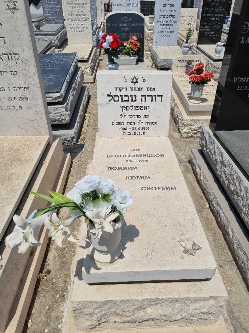 קברו של דורה נובוסל