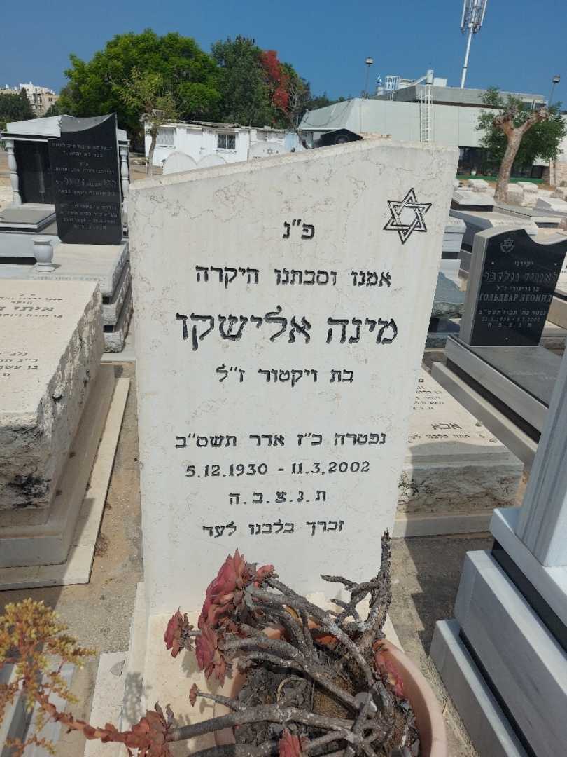 קברו של מינה אלישקו. תמונה 2