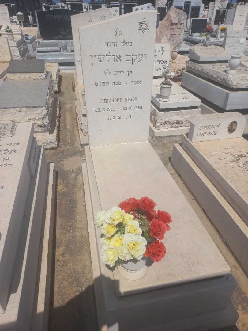 קברו של יעקב אולשין