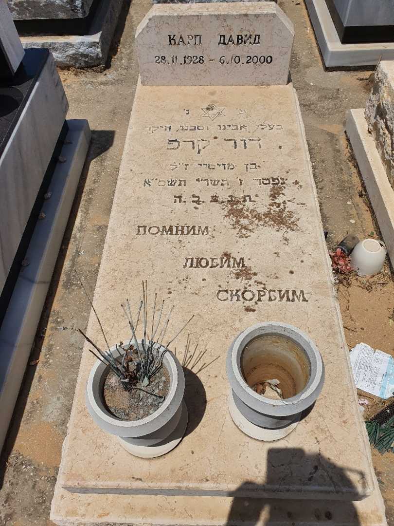 קברו של דוד קרפ