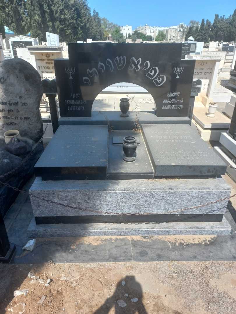 קברו של מיכאל פפיאשוילי. תמונה 1