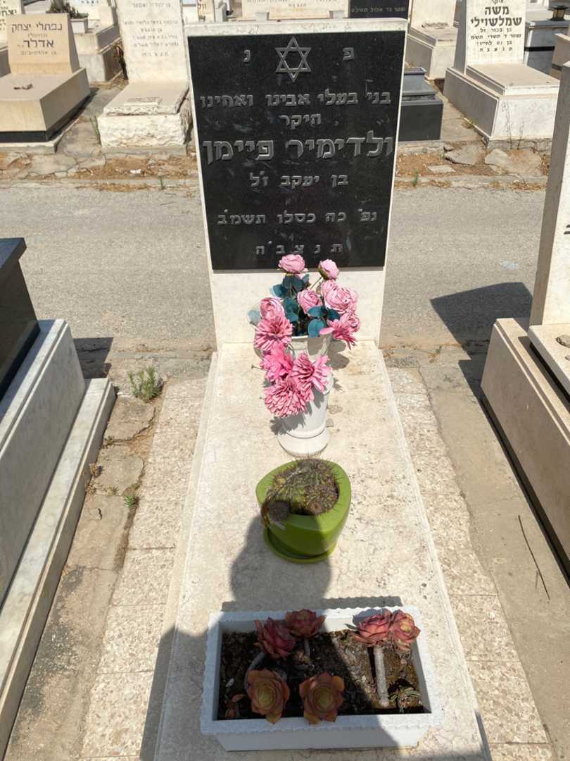 קברו של ולדימיר פיימן