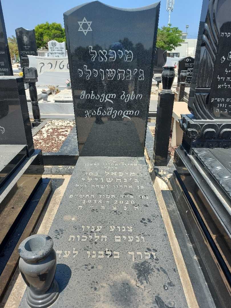 קברו של מיכאל גנהשוילי