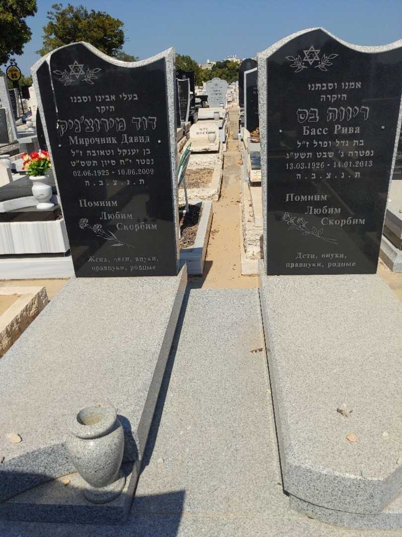 קברו של ריווה בס. תמונה 1