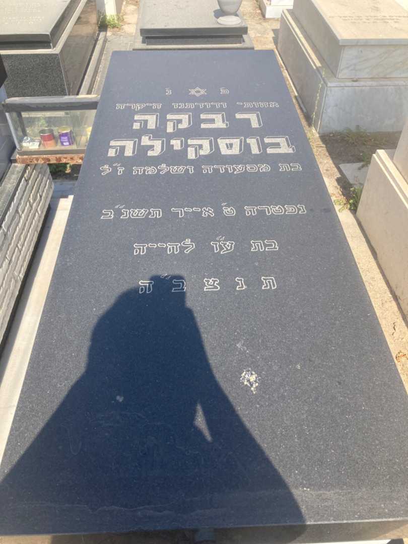 קברו של רבקה בוסקילה. תמונה 2