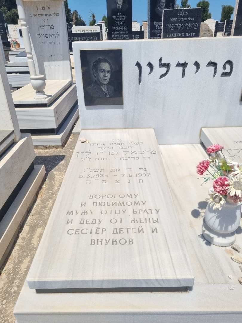 קברו של מיכאל פרידלין. תמונה 2