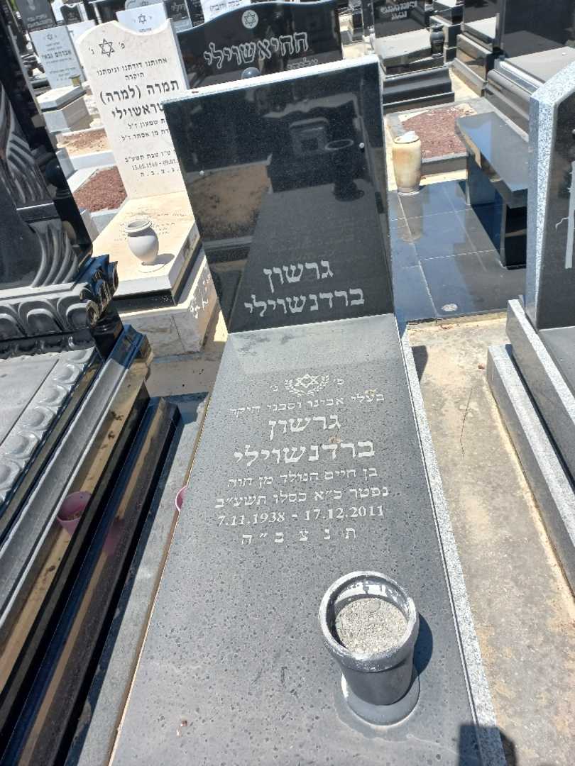 קברו של גרשון ברדנשוילי